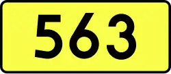 Droga wojewódzka 563
