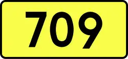 Droga wojewódzka 709