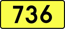 Droga wojewódzka 736