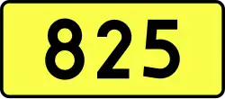 Droga wojewódzka 825