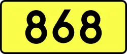Droga wojewódzka 868
