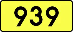 Droga wojewódzka 939