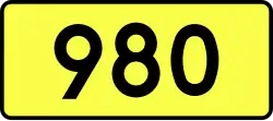 Droga wojewódzka 980