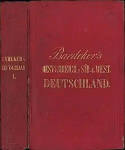 Österreich, Süd- u. West-Deutschland. I, 5. Auflage (1853, D 54a)[21],Digitalisat