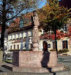 Rathausbrunnen in Dachau