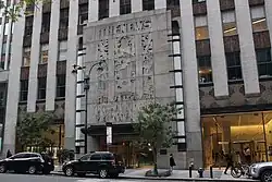 Der Haupteingang an der 42nd Street