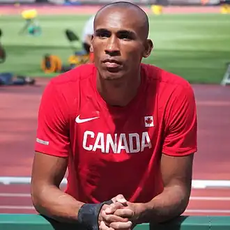 Bronzemedaillengewinner Damian Warner