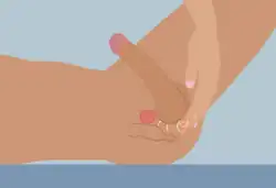 Äußere Stimulation durch Druckausübung auf das Perineum