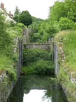 Ruine der Schleusentreppe