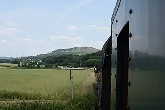 Panorama des vorderen Wiesenttals mit Walberla