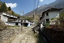 Der Ortskern von Dana