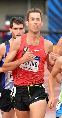 Daniel Huling Rang elf in 8:46,79 min