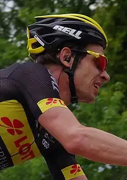 Daniel Westmattelmann bei der deutschen Straßenradmeisterschaft 2017