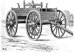 Dejbjergwagen - Zeichn. Johannes Steenstrup