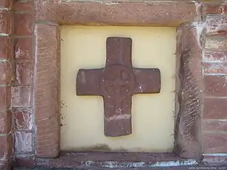 Steinkreuz am Dorfplatz