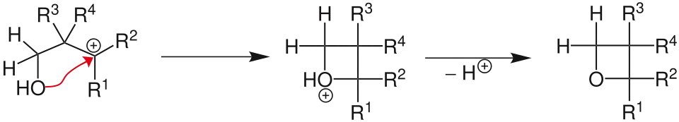 Darstellung des Oxetan