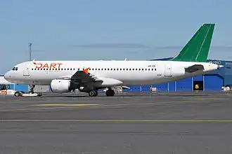 Airbus A320-200 der Dart, 2017