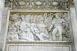 Nordost: Die besiegten Osmanen überreichen General Jean-Baptiste Kléber bei Heliopolis ihre Insignien.