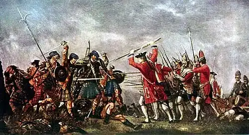 Schlacht bei Culloden, David Morier