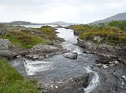 Dawros River; links Dawros More