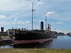 Buffel als Museumsschiff