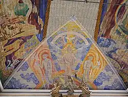 Deckengemälde im Altarraum