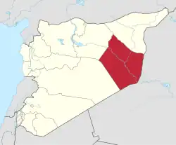 Die Lage der Provinz