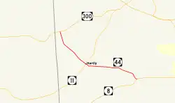 Karte der Delaware State Route 44