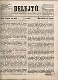 Wochenblatt „Delejtű“