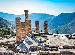 Tempel des Apollon, Delphi