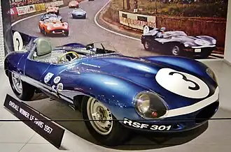 Jaguar D-Type, Ron Flockharts Le-Mans-Siegerwagen 1957