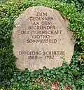 Dr.-Georg-Schultze-Gedenkstein
