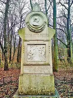 Denkmal für Louise Otto-Peters im Leipziger Rosental