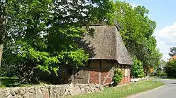 Durchfahrtscheune gegenüber Lange Str. 26 (jetzt Freschluneberger Str. 26)