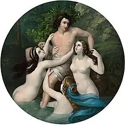 Der Raub des Hylas, 1830