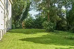 Der Rest des Rondells östlich des Amtshauses Springe