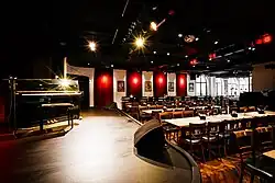 Der Saal vor Veranstaltungsbeginn, 2021