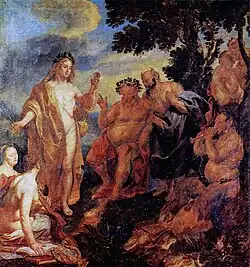 Der Wettstreit zwischen Apollo und Pan (Jacob Jordaens)