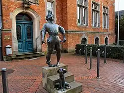 Der arme Steuerbürger vor dem Finanzamt Quakenbrück