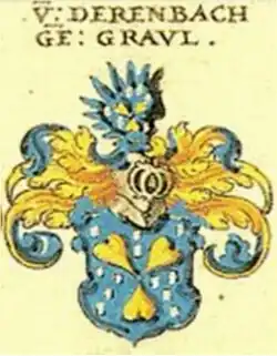 Wappen: von Dernbach gen. Graul nach Siebmachers Wappenbuch von 1605