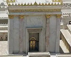 Tempelfassade, Holyland-Modell