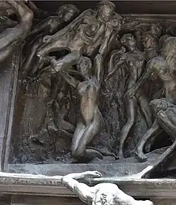 Detail: Faunesse à Genoux, deutsch: Kniende Fauna