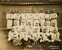 Die Detroit Tigers von 1907 (AL-Sieger)