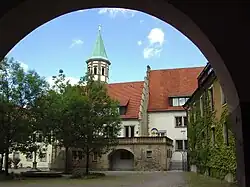 Blick in den Deutschhof