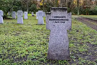 Unbekannte Krankenschwester