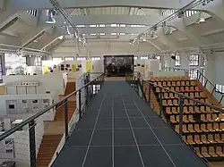 Halle III mit Fläche für Sonderausstellungen.