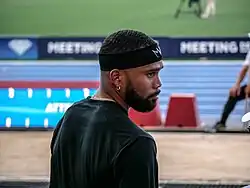 Devon Williams – Wettkampf nach dem Stabhochsprung beendet