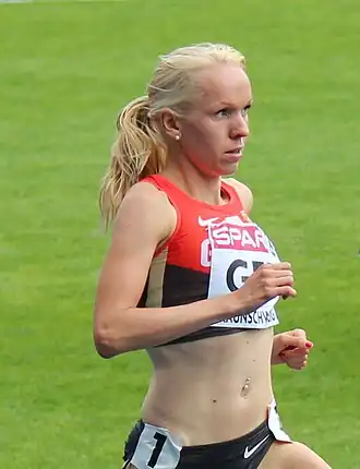 Silbermedaillengewinnerin Diana Sujew