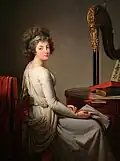 Porträt von Diana de la Vaupalière, Comtesse de Langeron (1790); Nelson-Atkins Museum of Art
