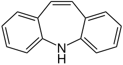 Strukturformel von 5H-Dibenz[b,f]azepine